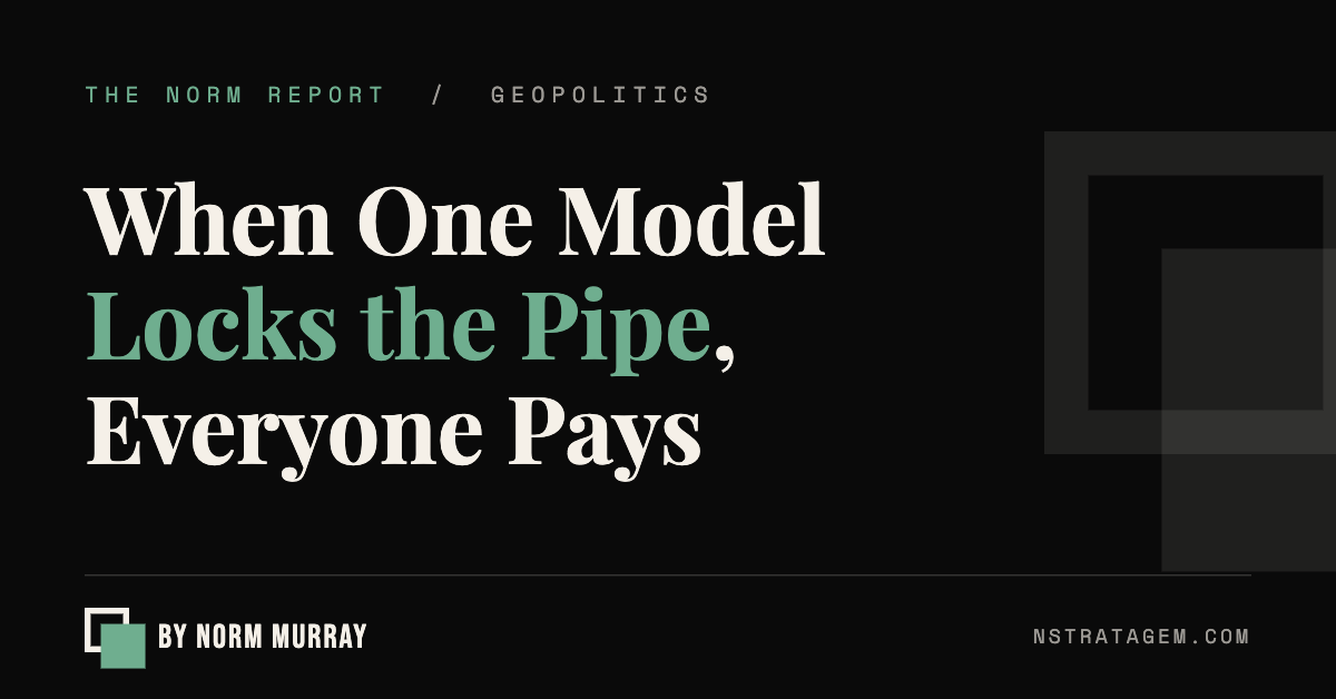 Read more about the article When One Model Locks the Pipe, Everyone Pays